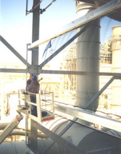 installation dust cladding